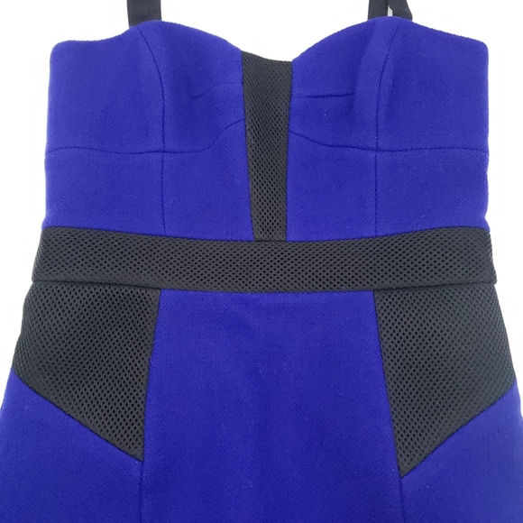 Milly of New York | Woman's Cocktail Dress - Blue Size 4 - Picture 10 of 15